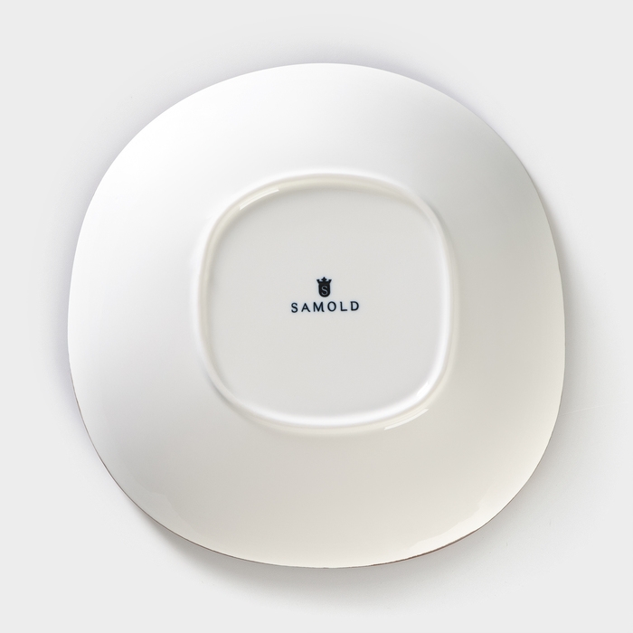 Тарелка глубокая фарфоровая Samold «Хорека Графит», 750 мл, d=21 см Тарелка глубокая фарфоровая Samold «Хорека Графит», 750 мл, d=21 см