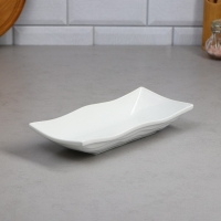 Тарелка для пасты &laquo;Макароны&raquo;, 800 мл, фарфор, Иран