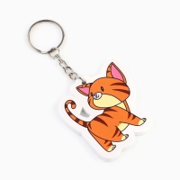 Брелок для ключей &laquo;Кот&raquo;, 10.2 х 4.5 см