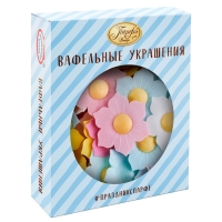 Набор кондитерский &laquo;Вафельные украшения с посыпками&raquo;, 17.2 г, МИКС