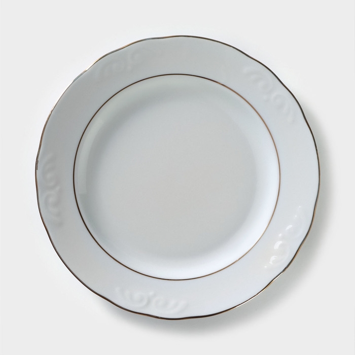 Тарелка фарфоровая &laquo;Надежда&raquo;, 240 мл, d=24 см