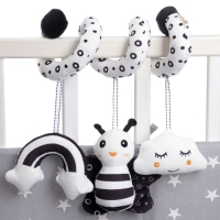 Растяжка - спираль на кроватку/коляску &laquo;Бабочка&raquo;, по методике Г. Домана, Крошка Я