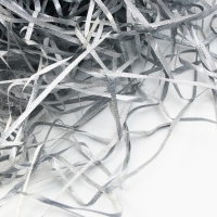 Наполнитель для шаров и подарков, упаковка, &laquo;Серебро&raquo; , 15 х 26 см