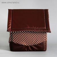 Домик "Нежность", 34 х 32 х 37 см, коричневый Домик "Нежность", 34 х 32 х 37 см, коричневый