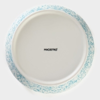 Салатник фарфоровый Magistro &laquo;Лунный океан&raquo;, 600 мл, d=14 см