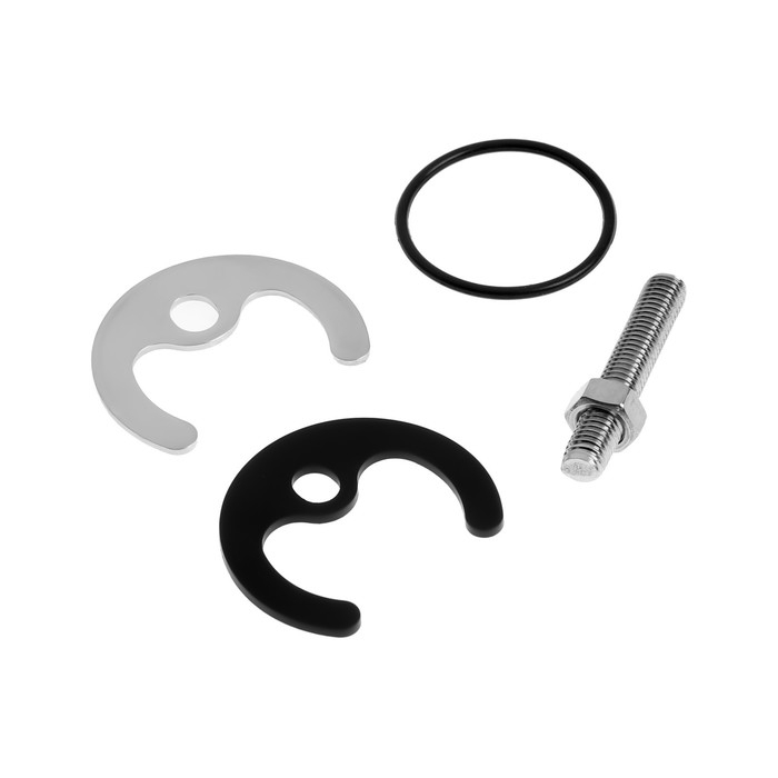 Смеситель для кухни Смеситель для кухни "ЦС-СМ СМ511710", двухвентильный, гибкий излив, латунь, хром