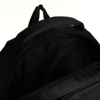 Рюкзак школьный на молнии, 4 кармана, цвет чёрный/синий Рюкзак школьный на молнии, 4 кармана, цвет чёрный/синий