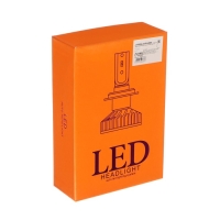 Автолампа светодиодная Н4,12 В, 30 Вт, 2160 Лм, провод 20 см, свет белый, 2 шт Автолампа светодиодная Н4,12 В, 30 Вт, 2160 Лм, провод 20 см, свет белый, 2 шт