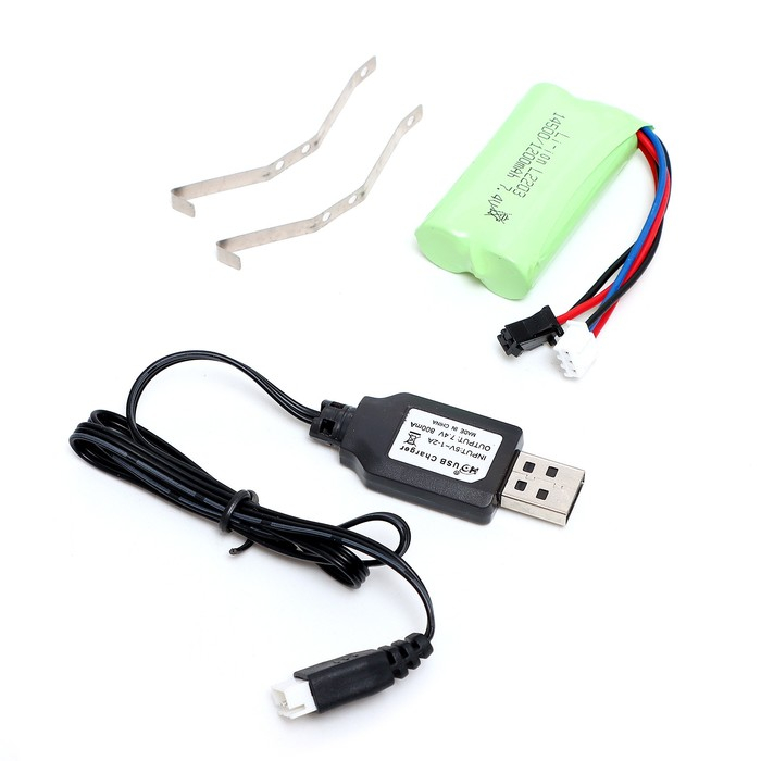 Грузовик радиоуправляемый &laquo;Газон&raquo;, полный привод 4WD, работает от аккумулятора, цвет зелёный