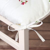 Сидушка на стул Этель "Цветочек" 42х42х7 см, саржа 190 г/м2, 100% хл Сидушка на стул Этель "Цветочек" 42х42х7 см, саржа 190 г/м2, 100% хл