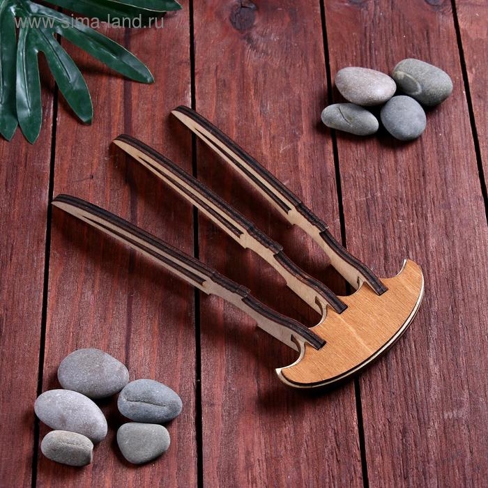 Сувенир деревянный Кастет Сувенир деревянный Кастет "Росомаха"