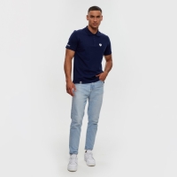 Поло President Герб, размер M, цвет синий