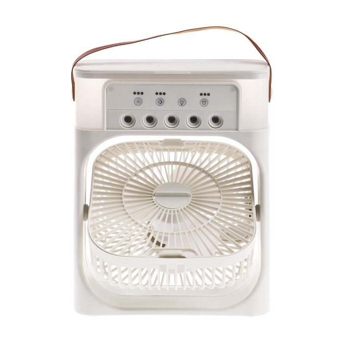 Портативный вентилятор LOF-06, с функцией увлажнителя, 3 скорости, питание USB, белый Портативный вентилятор LOF-06, с функцией увлажнителя, 3 скорости, питание USB, белый