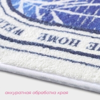 Коврик для дома Доляна «Tonight», 40×60 см, цвет синий Коврик для дома Доляна «Tonight», 40×60 см, цвет синий