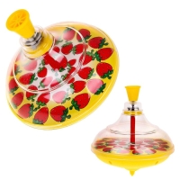 Юла прозрачная «Клубника», МИКС Юла прозрачная «Клубника», МИКС