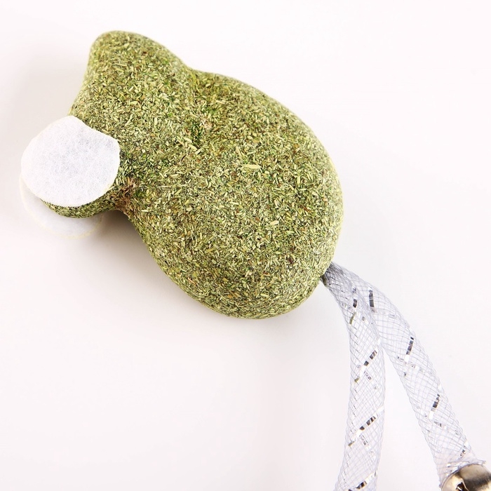 Игрушка для кошек «Мышка» из кошачьей мяты, 6 х 1,5 см Игрушка для кошек «Мышка» из кошачьей мяты, 6 х 1,5 см