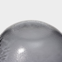 Салатник стеклянный Magistro &laquo;Нофис&raquo;, 550 мл, d=17 см, цвет серый