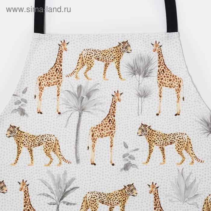 Фартук "Этель" Beautyful kitchen 70х60 см, 100% хлопок, саржа 190 г/м2