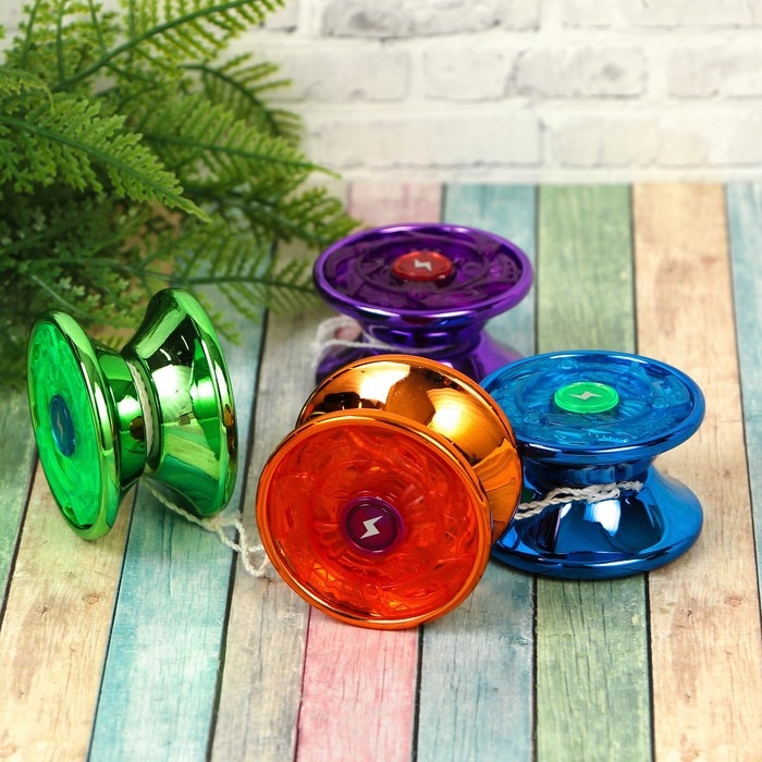 Йо-Йо «Блеск», цвета МИКС Йо-Йо «Блеск», цвета МИКС