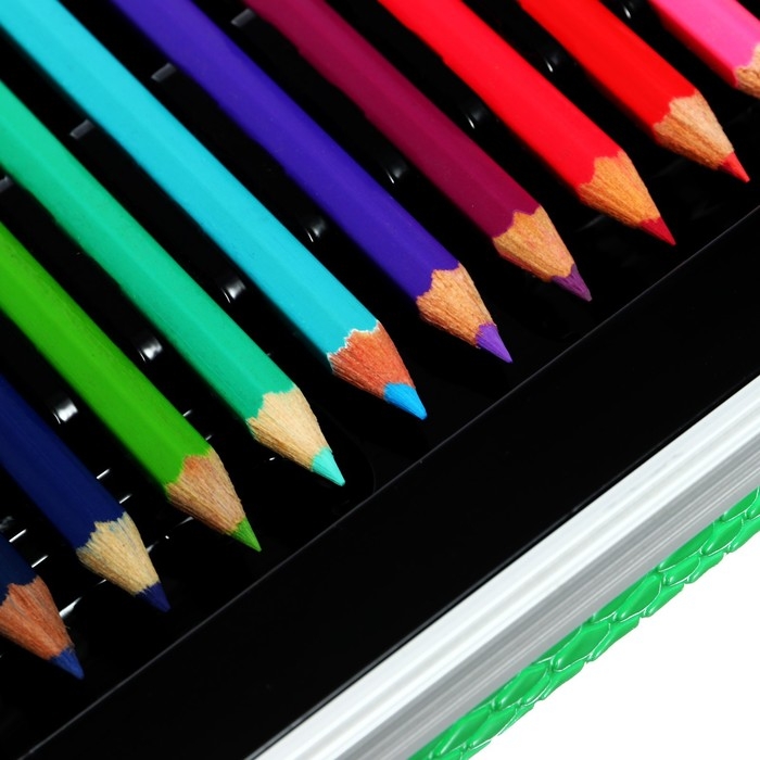 Набор для рисования в деревянной коробке, обтянутой пвх, большой Набор для рисования в деревянной коробке, обтянутой пвх, большой