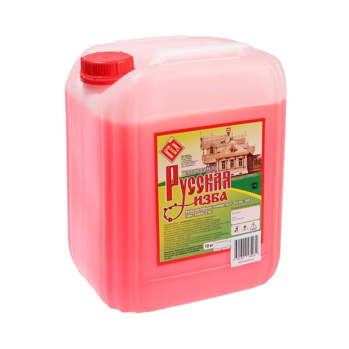Теплоноситель Теплоноситель "Русская изба" - 65, основа этиленгликоль, 10 кг