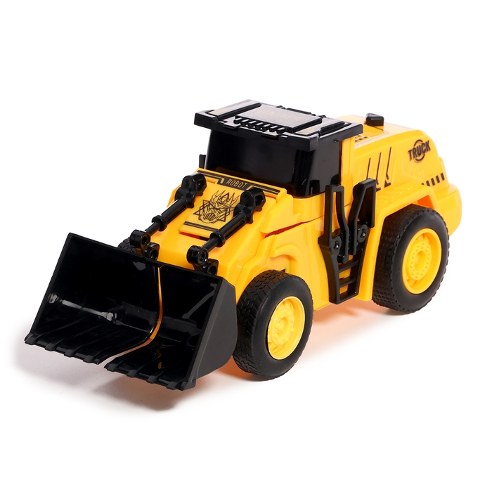 Робот &laquo;Погрузчик&raquo;, инерционный, трансформируется при столкновении