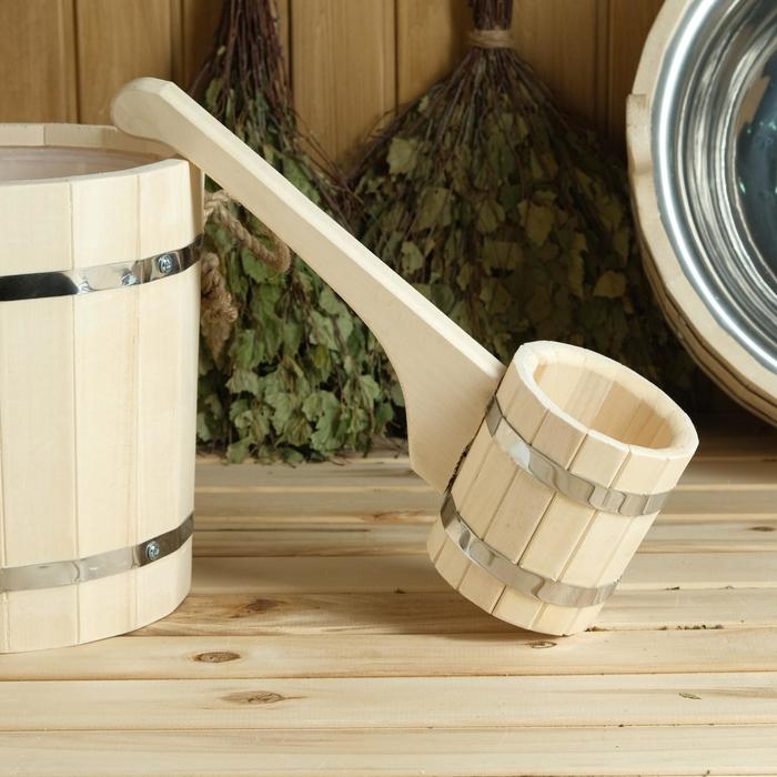 Набор для бани и сауны 3 в 1, ковш 0,8 л, запарник 9 л, шайка 10 л Набор для бани и сауны 3 в 1, ковш 0,8 л, запарник 9 л, шайка 10 л