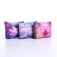 Кошелёк монетница на молнии, цвет МИКС Кошелёк монетница на молнии, цвет МИКС