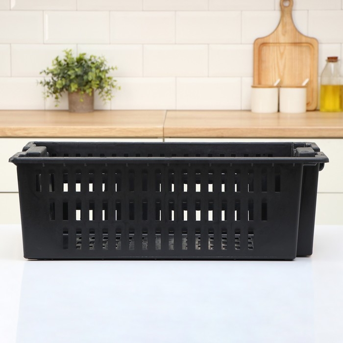 Ящик овощной, 60&times;40&times;20 см, цвет МИКС