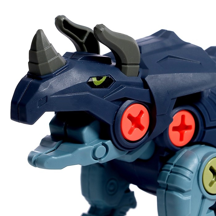 Конструктор винтовой &laquo;Мир динозавров&raquo;, набор 2 штуки, с отвёрткой