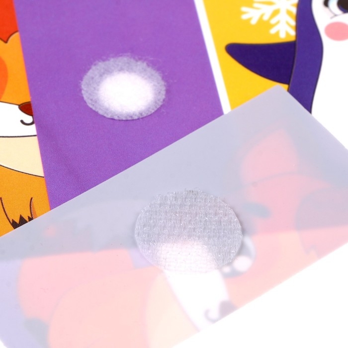 Развивающая игра на липучках &laquo;Найди половинку.Зоопарк&raquo;