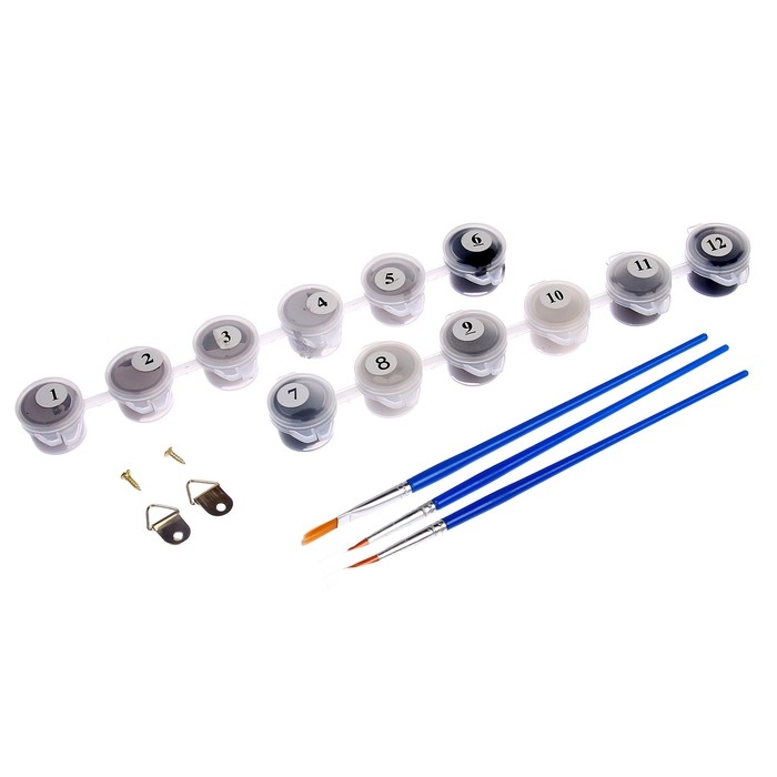 Картина по номерам на холсте с подрамником «Доберман», 30х40 см Картина по номерам на холсте с подрамником «Доберман», 30х40 см