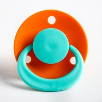 Соска - пустышка латексная классическая &laquo;Ягодка&raquo;, от 0 мес., цвет МИКС