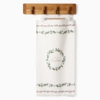 Новый год. Полотенце Этель "Merry Christmas" 40х73 см, 100% хлопок, саржа 190 г/м2