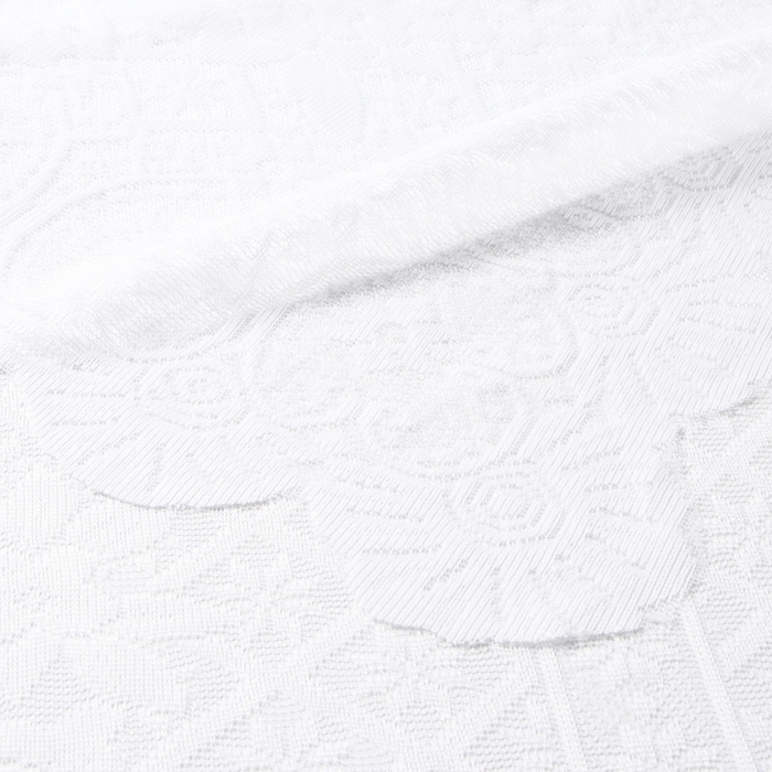 Скатерть Доляна Ажур цв.белый 140*200 &plusmn;5 см, 100%п/э