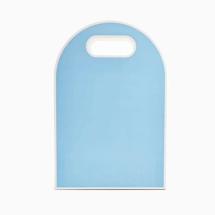 Переноска для цветов с вырезными бабочками «Для тебя!», голубая 20 × 30 × 8 см Переноска для цветов с вырезными бабочками «Для тебя!», голубая 20 × 30 × 8 см