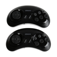 Игровая приставка SG800, 1600 игр, AV кабель, 2 беспроводных джойстика, чёрная Игровая приставка SG800, 1600 игр, AV кабель, 2 беспроводных джойстика, чёрная