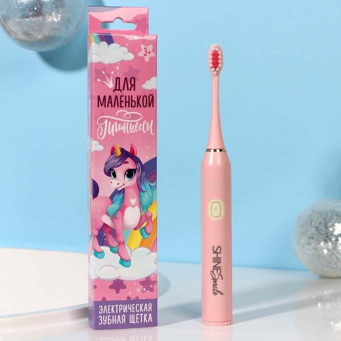 Зубная щётка детская электрическая &laquo;Для принцессы&raquo;, мод LСT-05, 19 х 2,5 см.