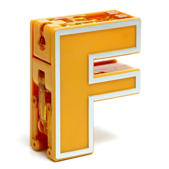 Робот-буква F, трансформируется в Петуха Робот-буква F, трансформируется в Петуха