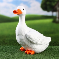 Садовая фигура "Гусыня" 23х14х27см /// Садовая фигура "Гусыня" 23х14х27см ///