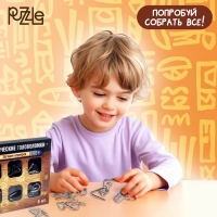 Головоломка металлическая «Загадки шумеров», набор 6 шт. Головоломка металлическая «Загадки шумеров», набор 6 шт.