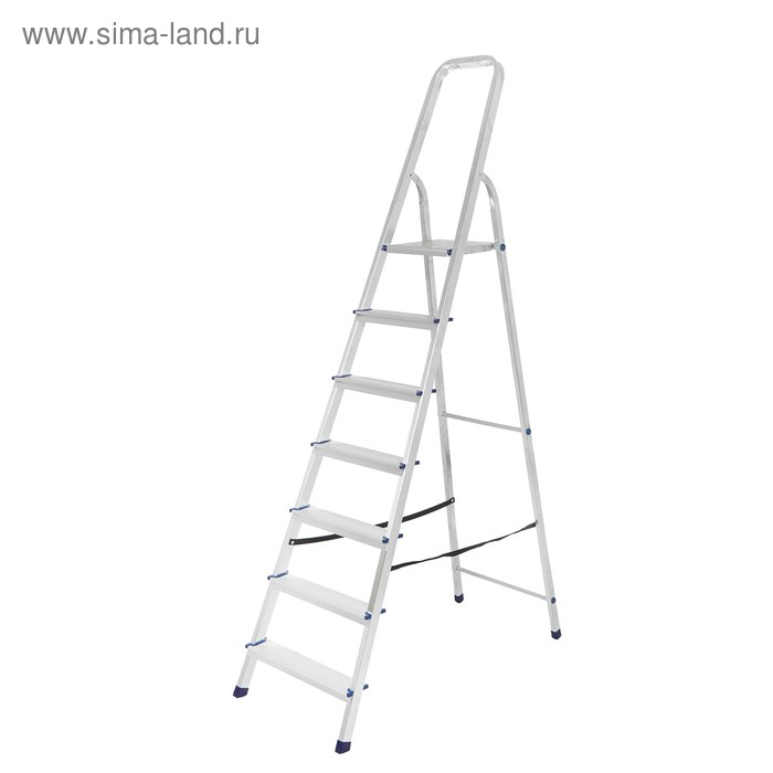 Стремянка ТУНДРА, алюминиевая, 7 ступеней, 1450 мм Стремянка ТУНДРА, алюминиевая, 7 ступеней, 1450 мм