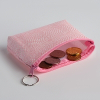 Кошелёк женский на молнии, цвет розовый Кошелёк женский на молнии, цвет розовый