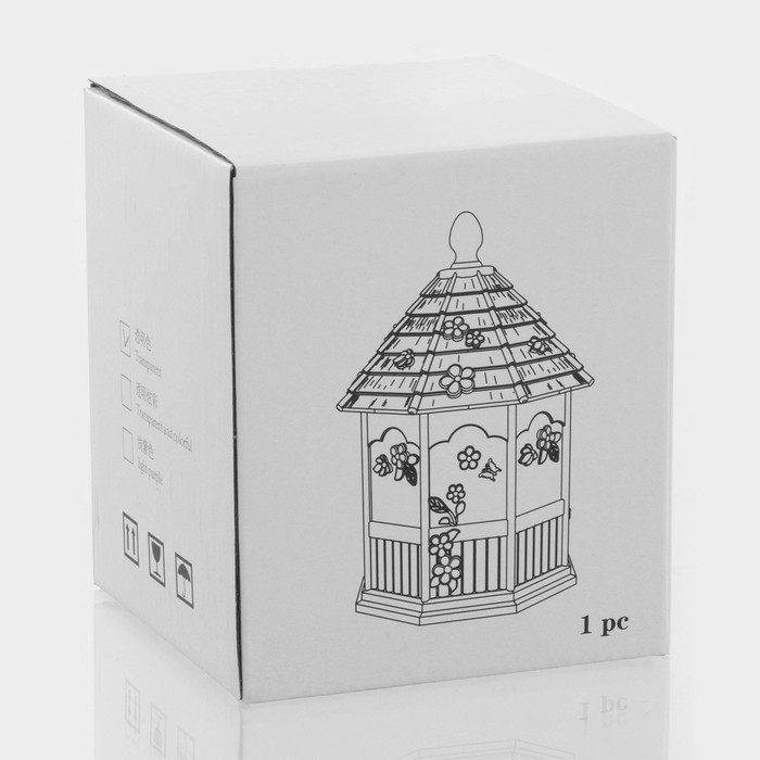 Конфетница стеклянная &laquo;Беседка&raquo;, 300 мл