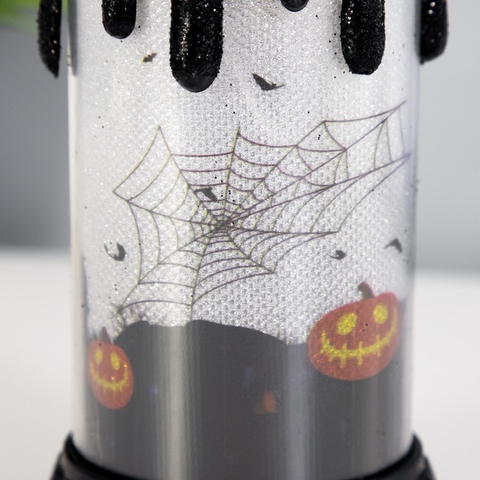 Ночник " Морозная свеча" LED RGB от батареек LR44 6х6х10 см RISALUX Ночник " Морозная свеча" LED RGB от батареек LR44 6х6х10 см RISALUX