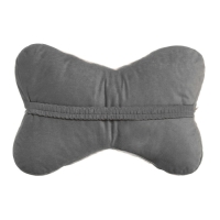 Подушка на подголовник МАТЕХ КОСТОЧКА COMFORT LINE, 38 х 25 х 10 см, серый Подушка на подголовник МАТЕХ КОСТОЧКА COMFORT LINE, 38 х 25 х 10 см, серый