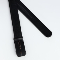 Ремень мужской, ширина 3,5 см, пряжка автомат, цвет чёрный Ремень мужской, ширина 3,5 см, пряжка автомат, цвет чёрный