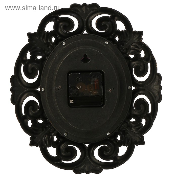 Часы настенные, серия: Интерьер, Часы настенные, серия: Интерьер, "Трейси", плавный ход, 25 х 28 см, коричневые