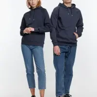 Толстовка унисекс Stellar, темно-синяя, размер L