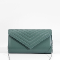 Сумка-клатч на клапане, цвет зелёный Сумка-клатч на клапане, цвет зелёный